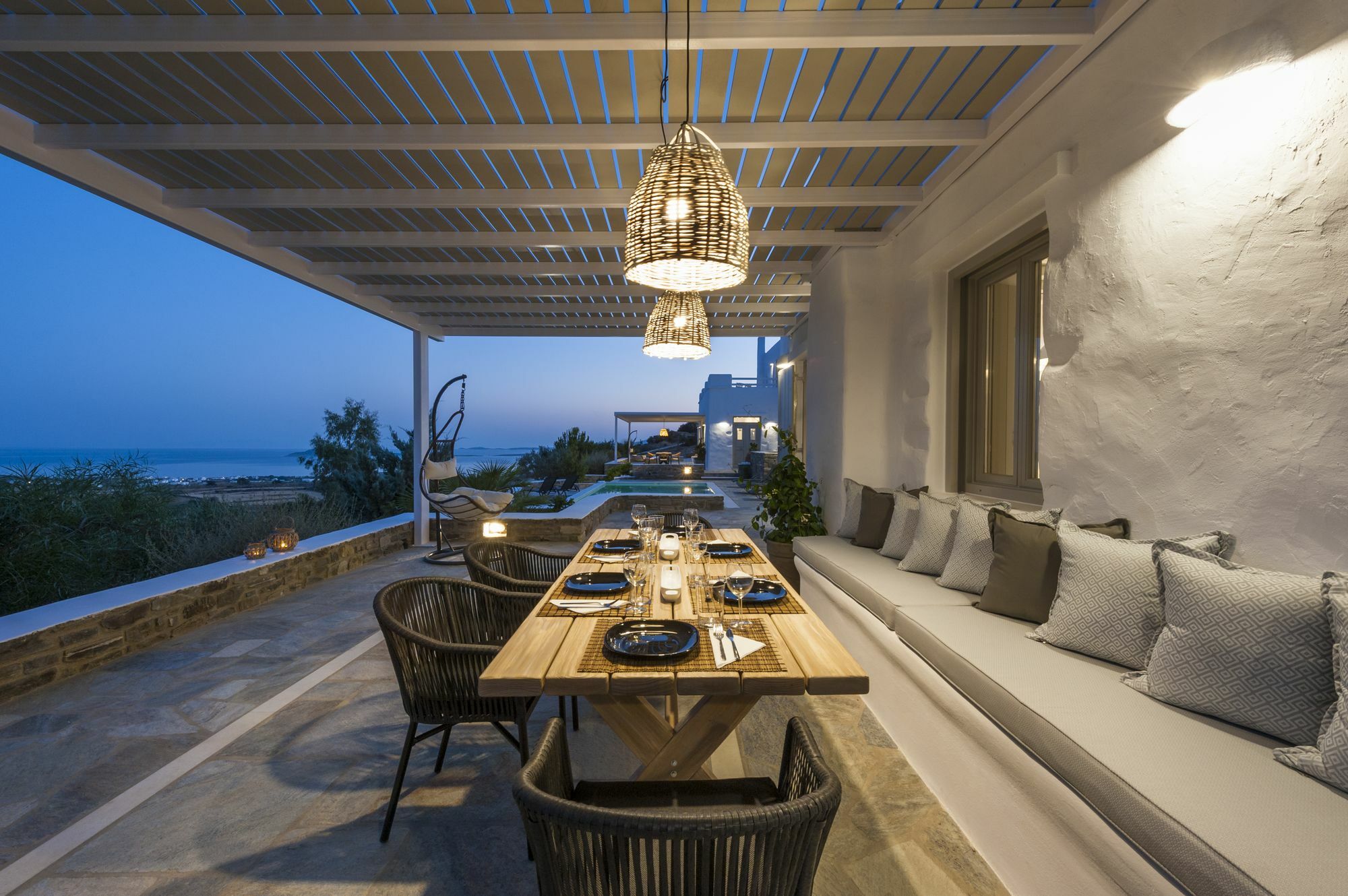 Niriides Luxury Villas Aliki  Bagian luar foto