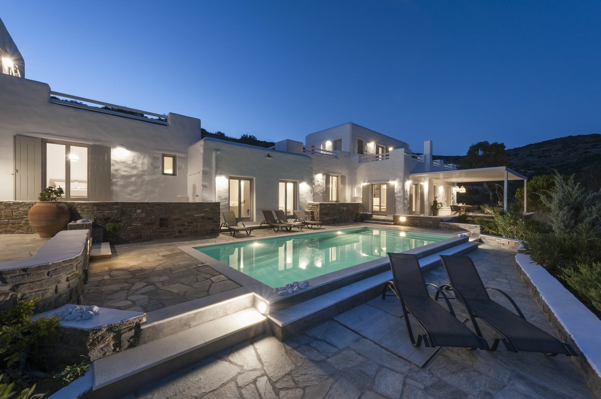 Niriides Luxury Villas Aliki  Bagian luar foto
