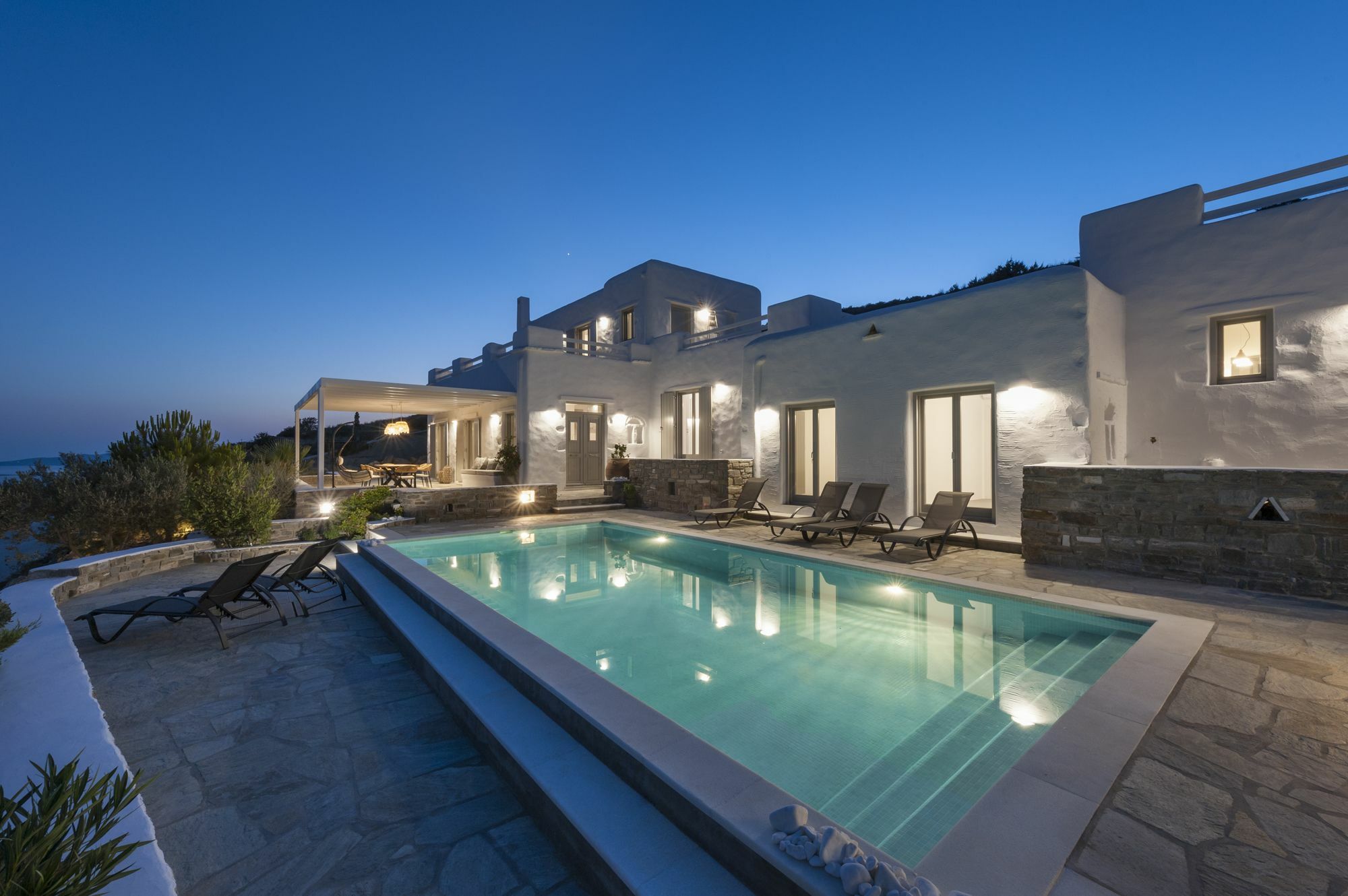Niriides Luxury Villas Aliki  Bagian luar foto